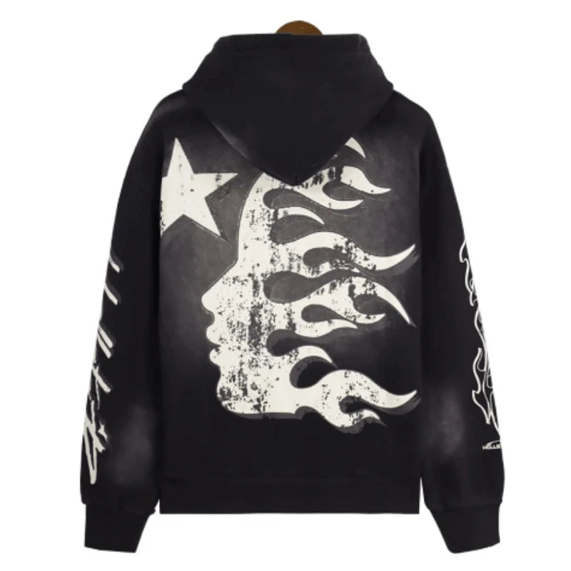 Hellstar Studios Records Hoodie Black