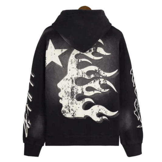 Hellstar Studios Records Hoodie Black