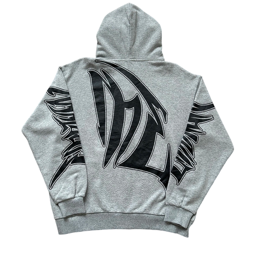 Mixed Emotion "Grey Faded" Zip-Up Hoodie