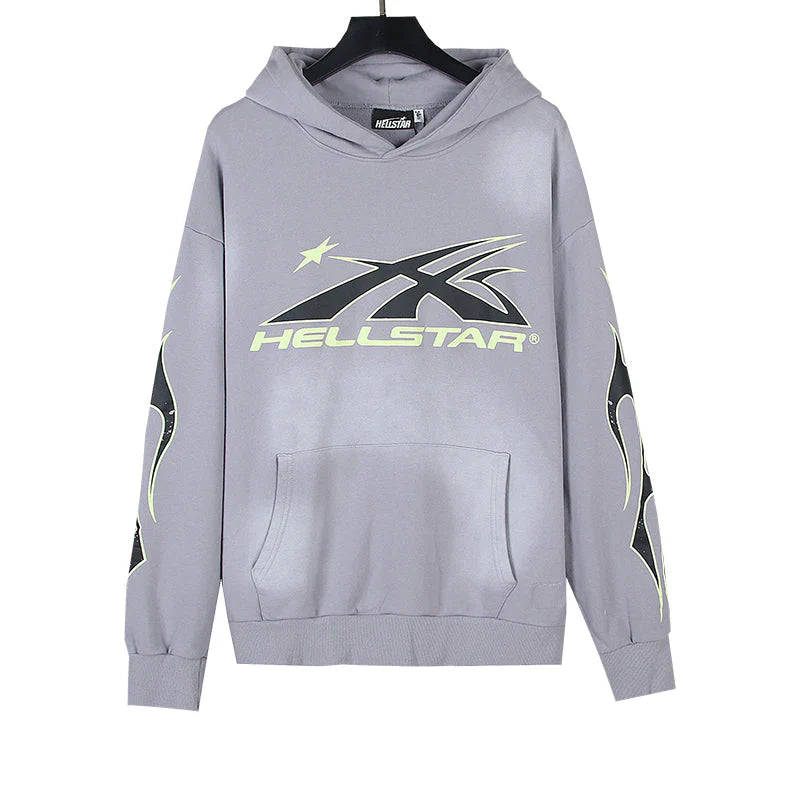 Hellstar Sport Hoodie grey