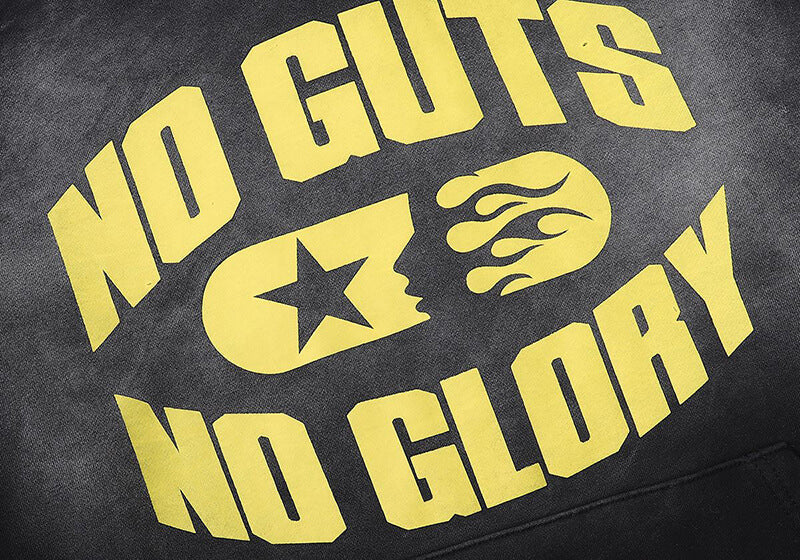 Hellstar No Guts No Glory Hoodie Black