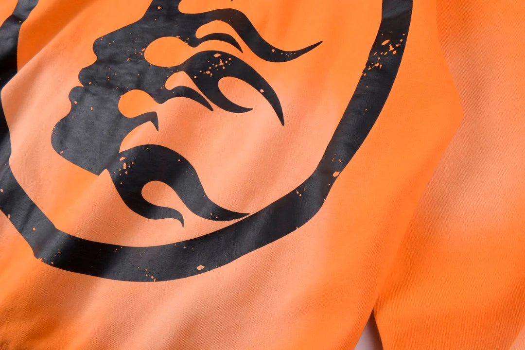 Hellstar Fire Orange cap T orange dye color matching