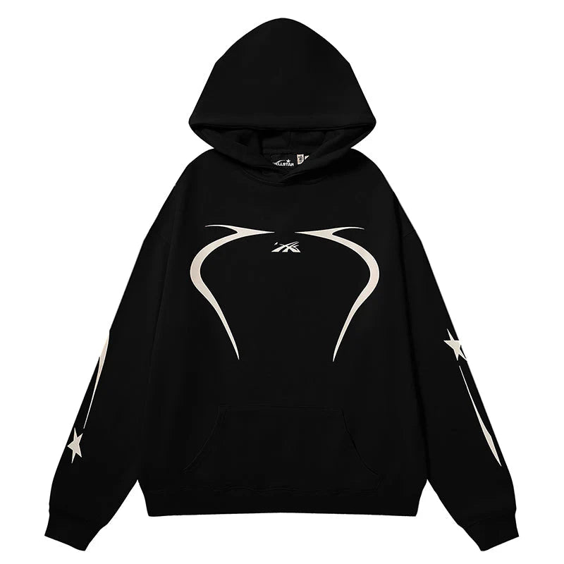 Hellstar Sports Jet Black Hoodie