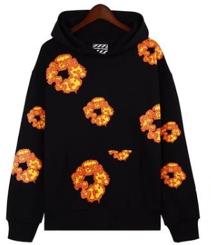 Denim Tears x Offset Wreath Hoodie Black