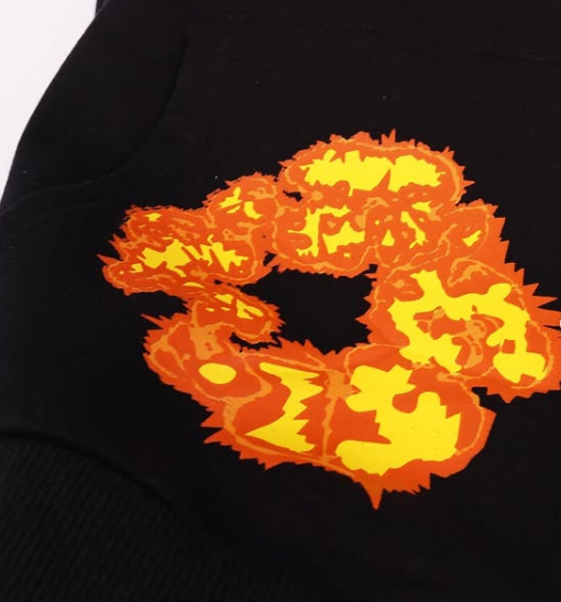 Denim Tears x Offset Wreath Hoodie Black
