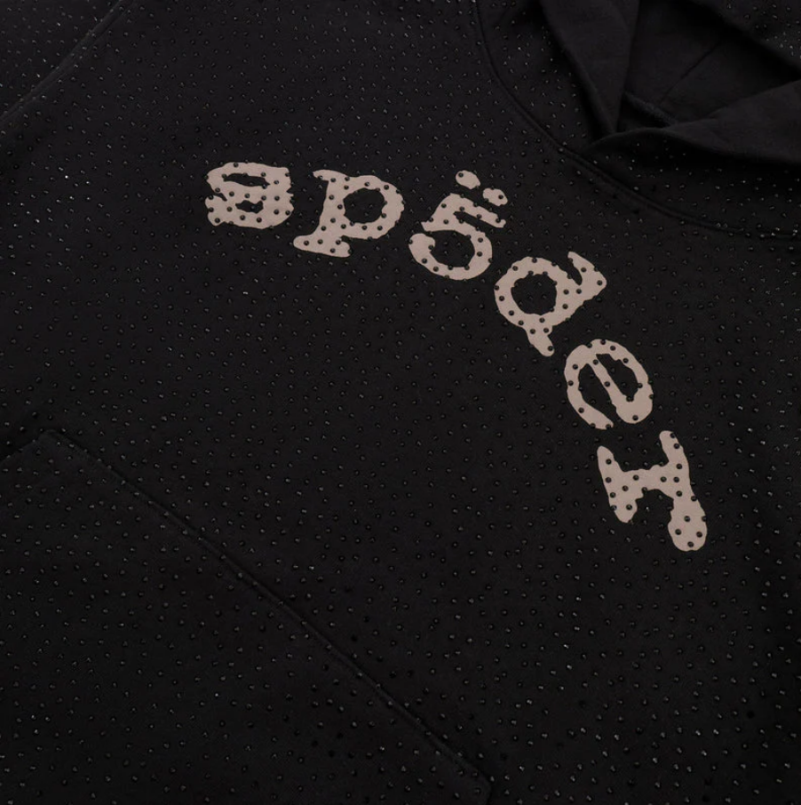 Sp5der Black VVS Hoodie
