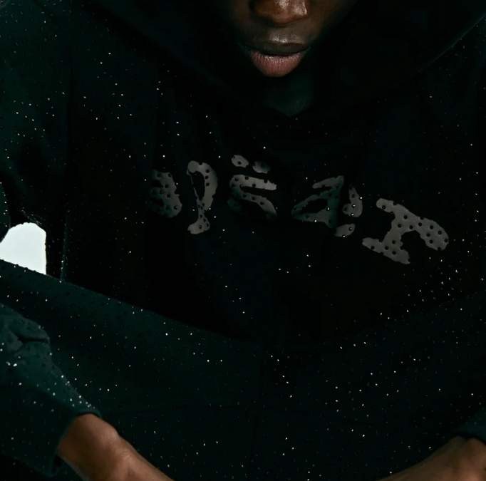 Sp5der Black VVS Hoodie