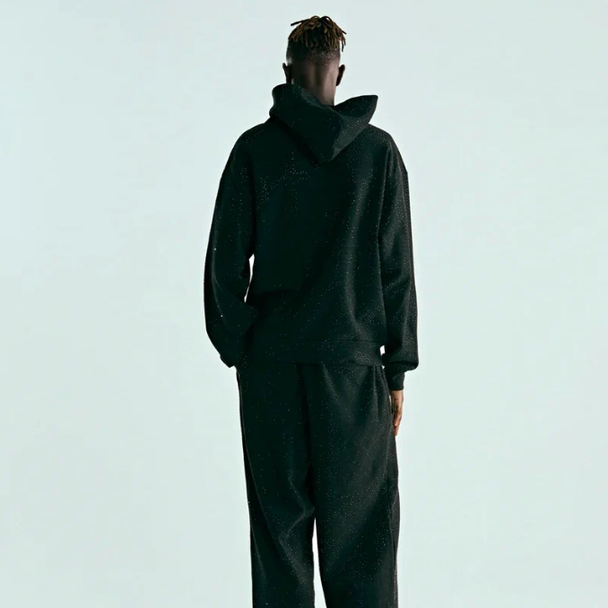Sp5der Black VVS Hoodie