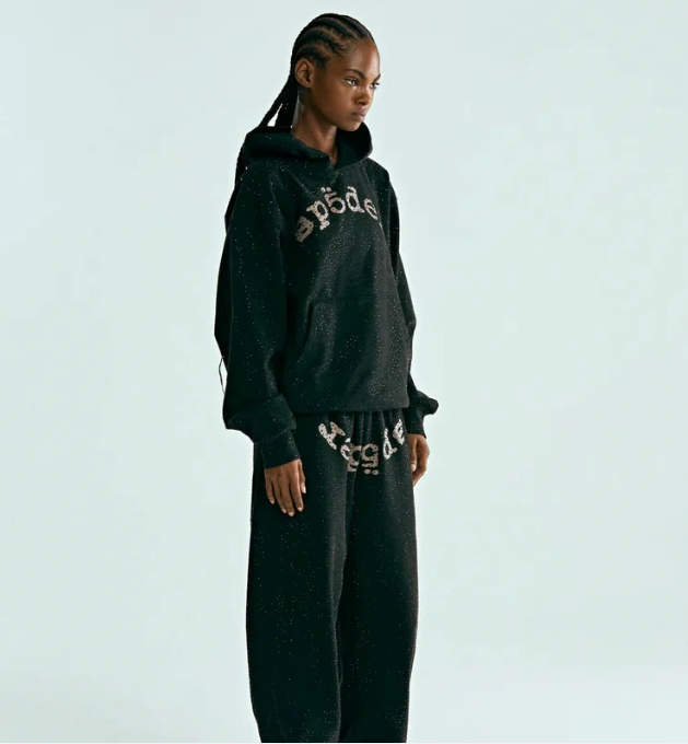 Sp5der Black VVS Hoodie