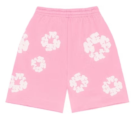 Denim Tears The Cotton Wreath Shorts Pink