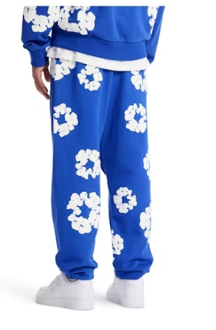Denim Tears The Cotton Wreath Sweatpants Royal Blue