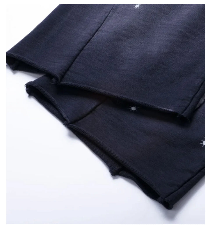 HELLSTAR- Racer Flare Sweatpants Black