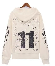 Hellsta Desiger Hoodie Hip Hop Mens Hoodie Designer white