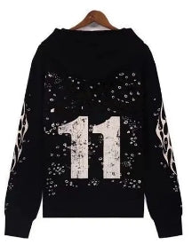 Hellsta Desiger Hoodie Hip Hop Mens Hoodie Designer Black