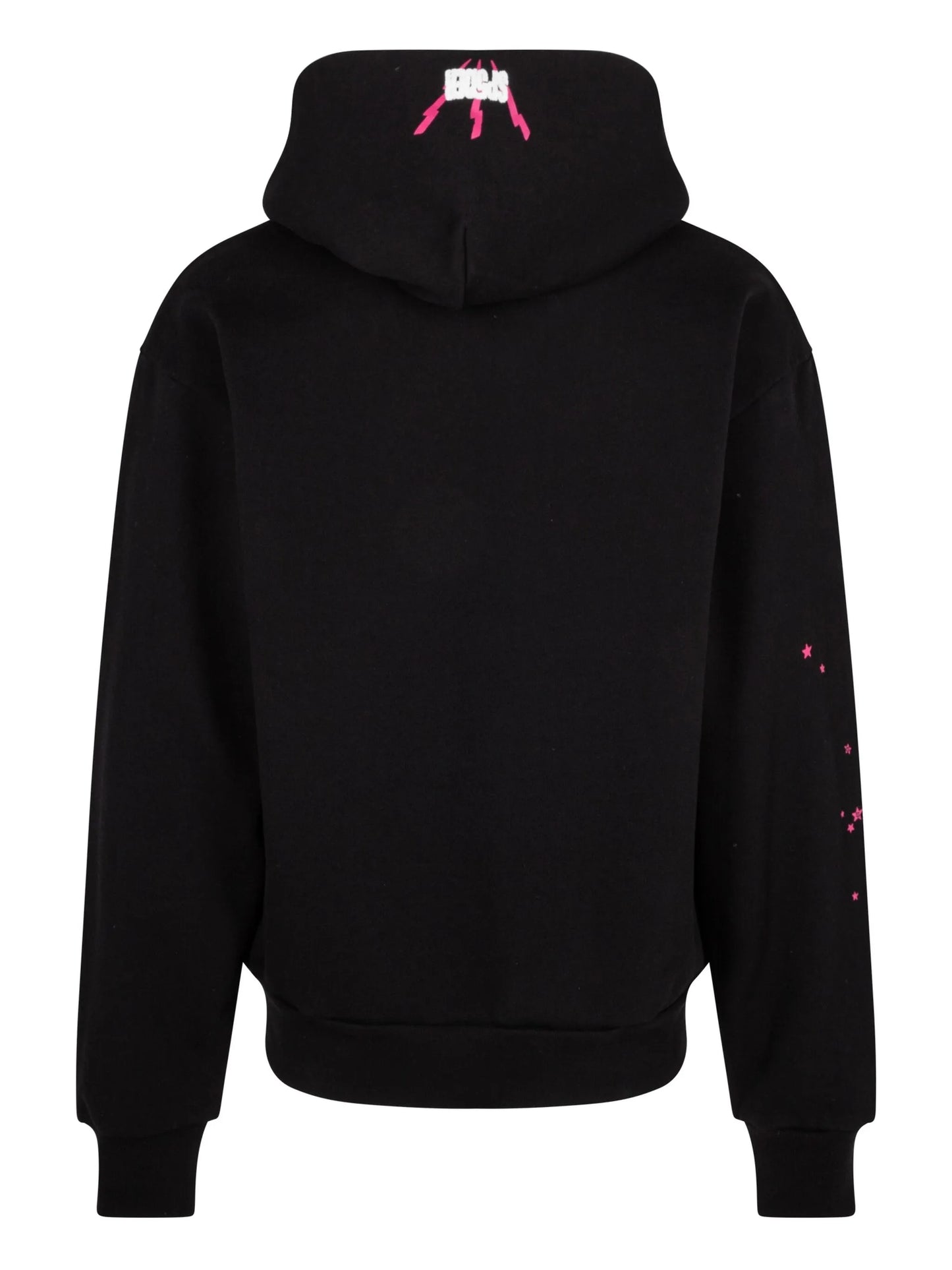 Sp5der Angel Number 555 Hoodie – Black Oversized Streetwear Pullover