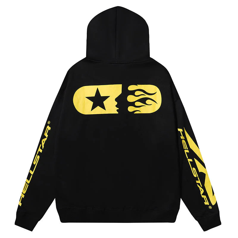 Hellstar Sample Sports Hoodie Black