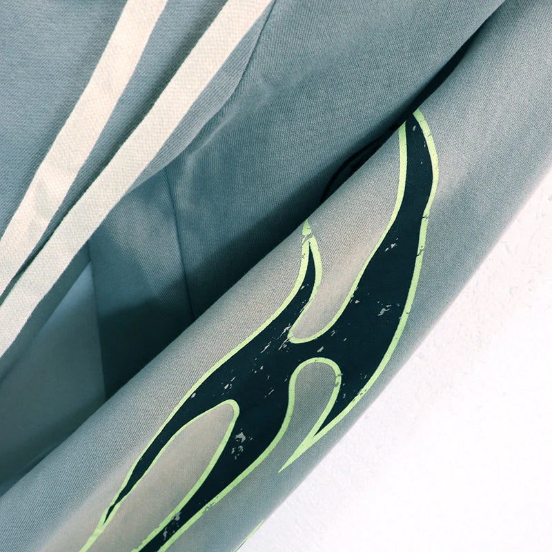 Hellstar Studios Future Flame pants Grey
