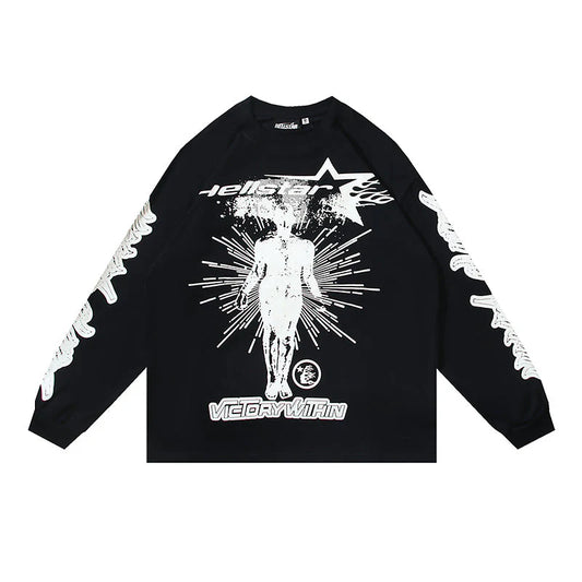 Hellstar Victory Within Graphic Long Sleeve T-Shirt