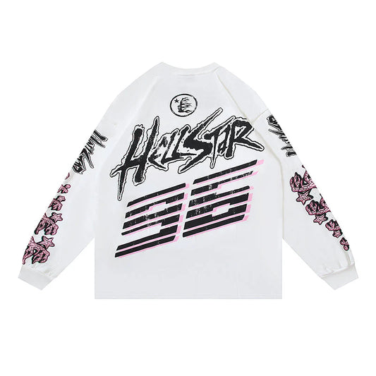 Hellstar Helltek Future Graphic Long Sleeve T-Shirt
