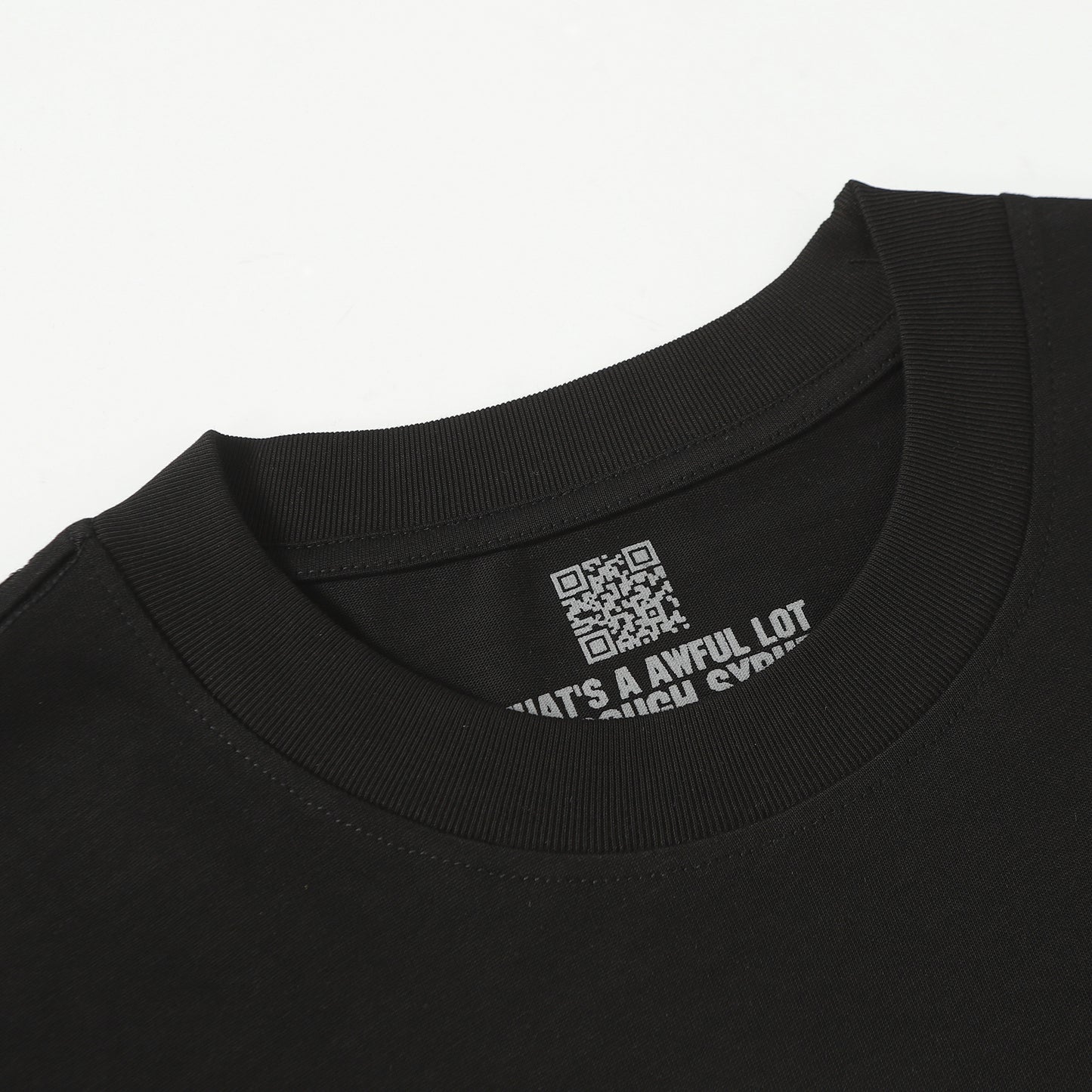 THAT'S A Awful Lot of Cough Syrup ‘Warning T-shirt black’