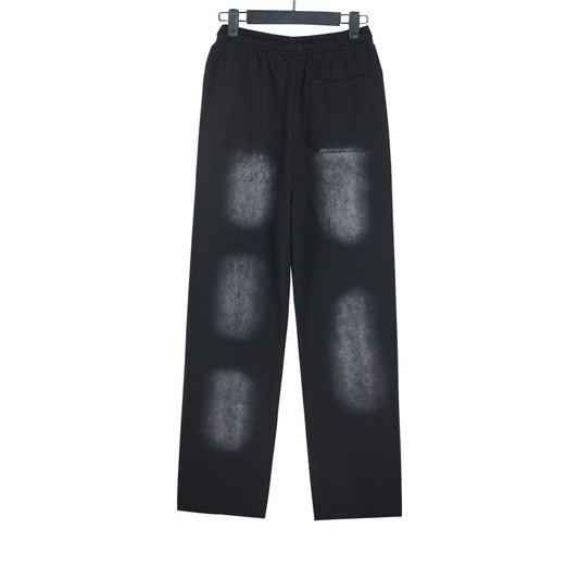 Hellstar Vintage Sun-Faded Black Sweatpants