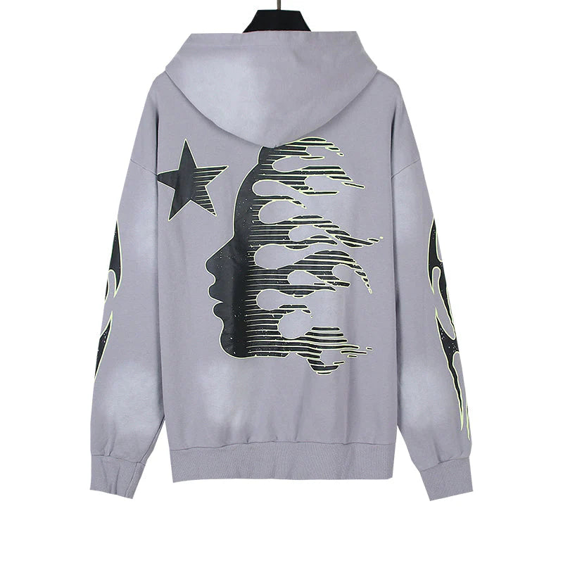 Hellstar Sport Hoodie grey