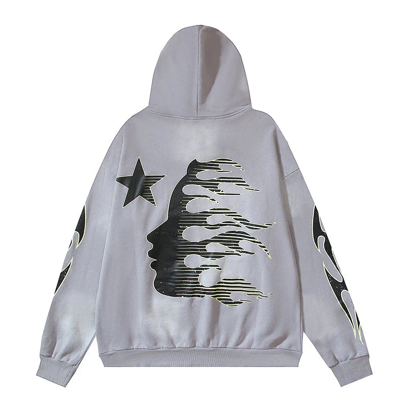 Hellstar Sport Hoodie grey
