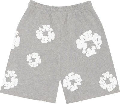 Denim Tears The Cotton Wreath Shorts Grey