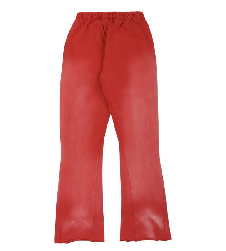 Hellstar Hellstar Studios Flare Sweatpants Red