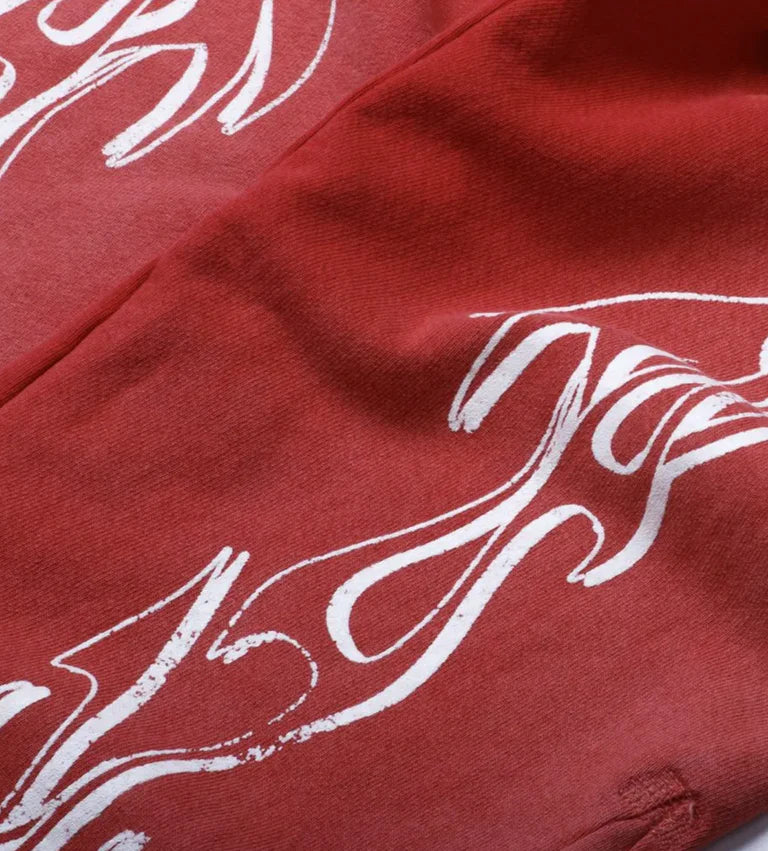 Hellstar Hellstar Studios Flare Sweatpants Red