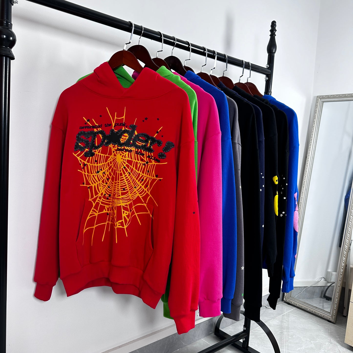 SP5DER 1:1 Hoodie – Top Streetwear Replica | DM on WhatsApp +86 13535523507