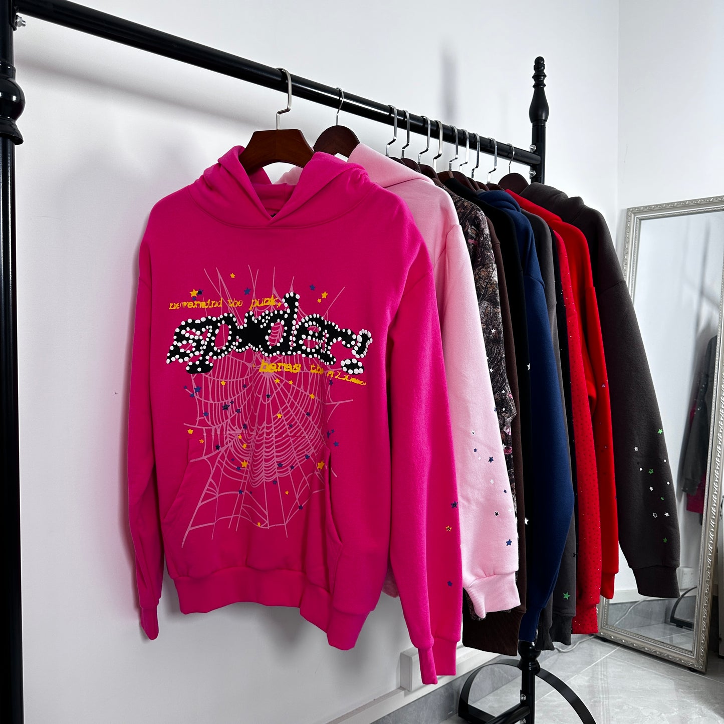 SP5DER 1:1 Hoodie – Top Streetwear Replica | DM on WhatsApp +86 13535523507