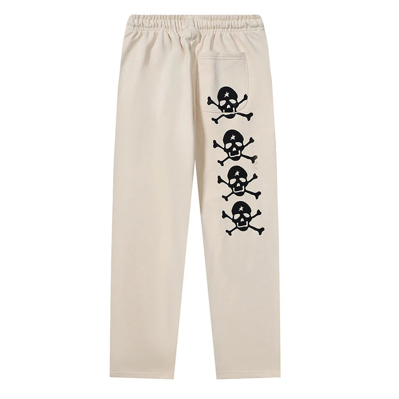 Hellstar If You Dont Like Us Beat Us Sweatpants White