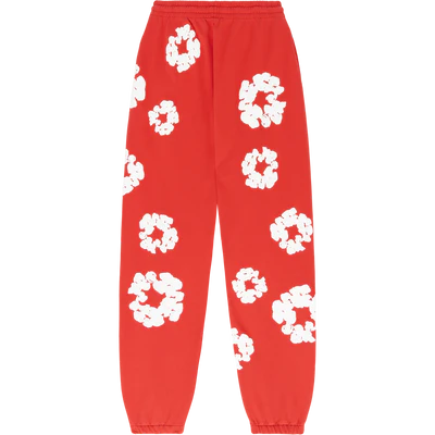The Cotton Wreath Sweatpants Red Sold out