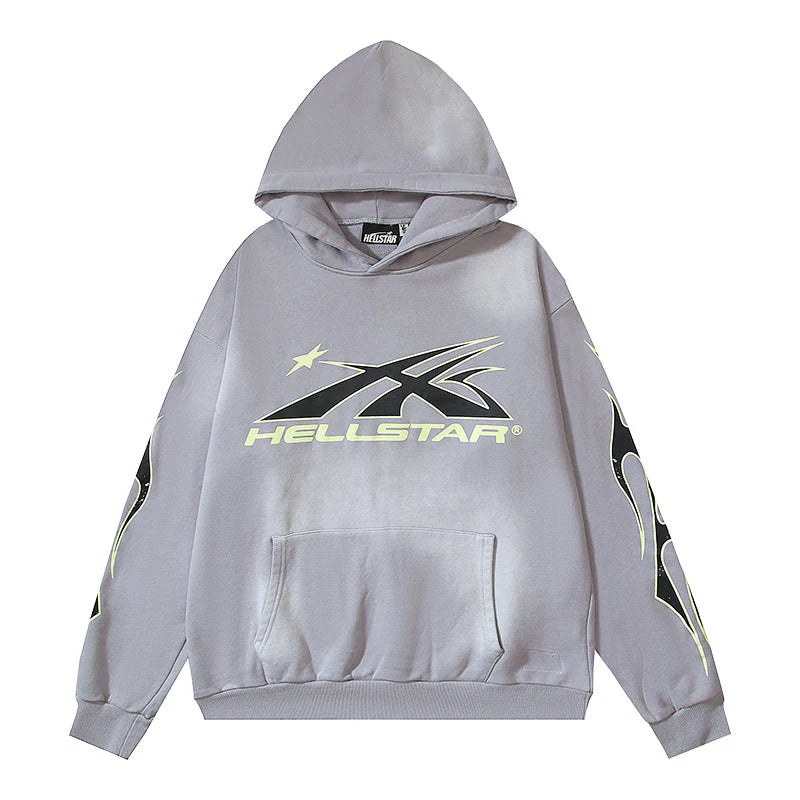 Hellstar Sport Hoodie grey