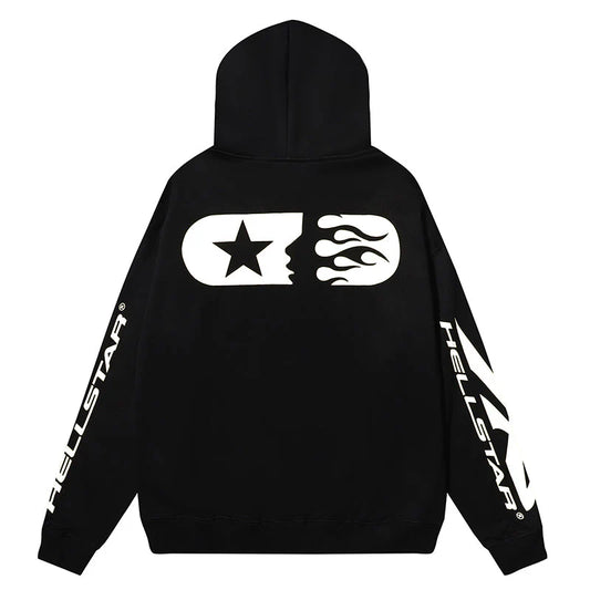 Hellstar Sample Sports Hoodie Black
