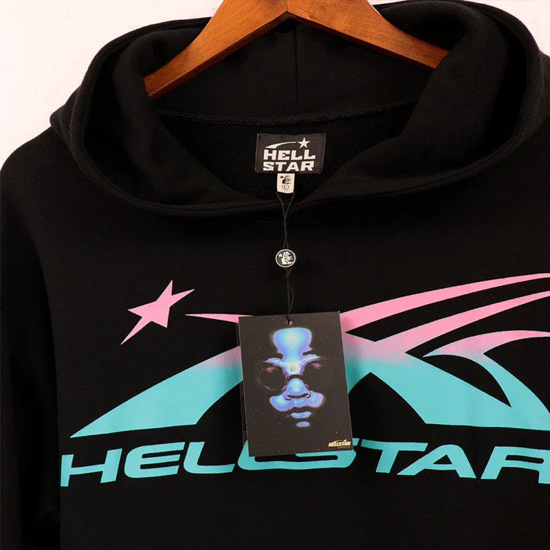 Hellstar Sample Hoodie Black