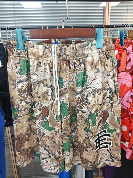 Eric Emanuel EE Basic Short Tan/Leafy Camo