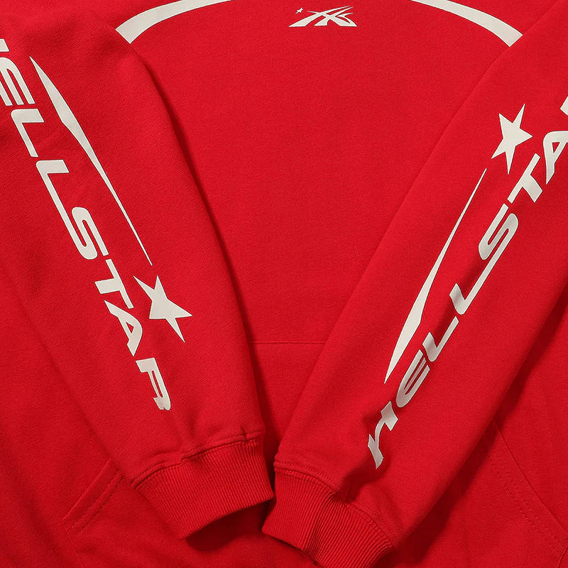 Hellstar Sports Jet Hoodie Red