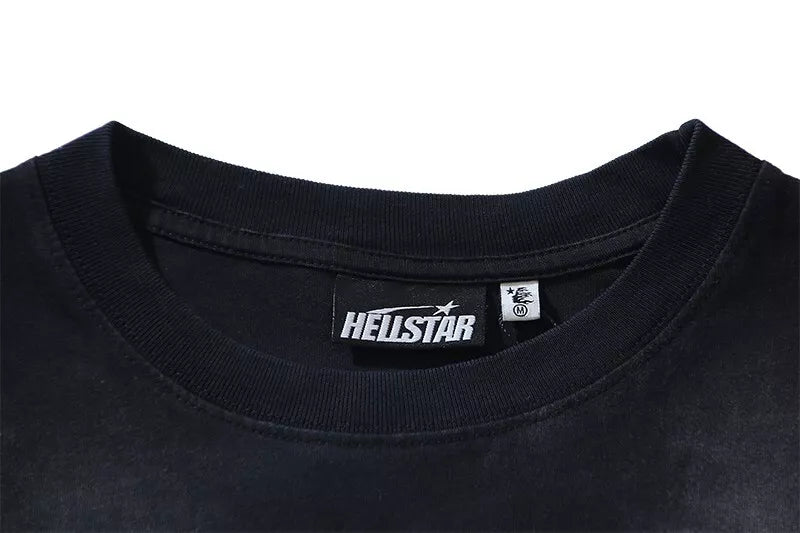 HELLSTAR 23:43 Vintage Black Long Sleeve Tee