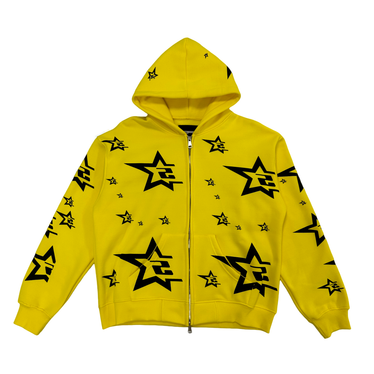 Sp5der Star Hoodie Yellow