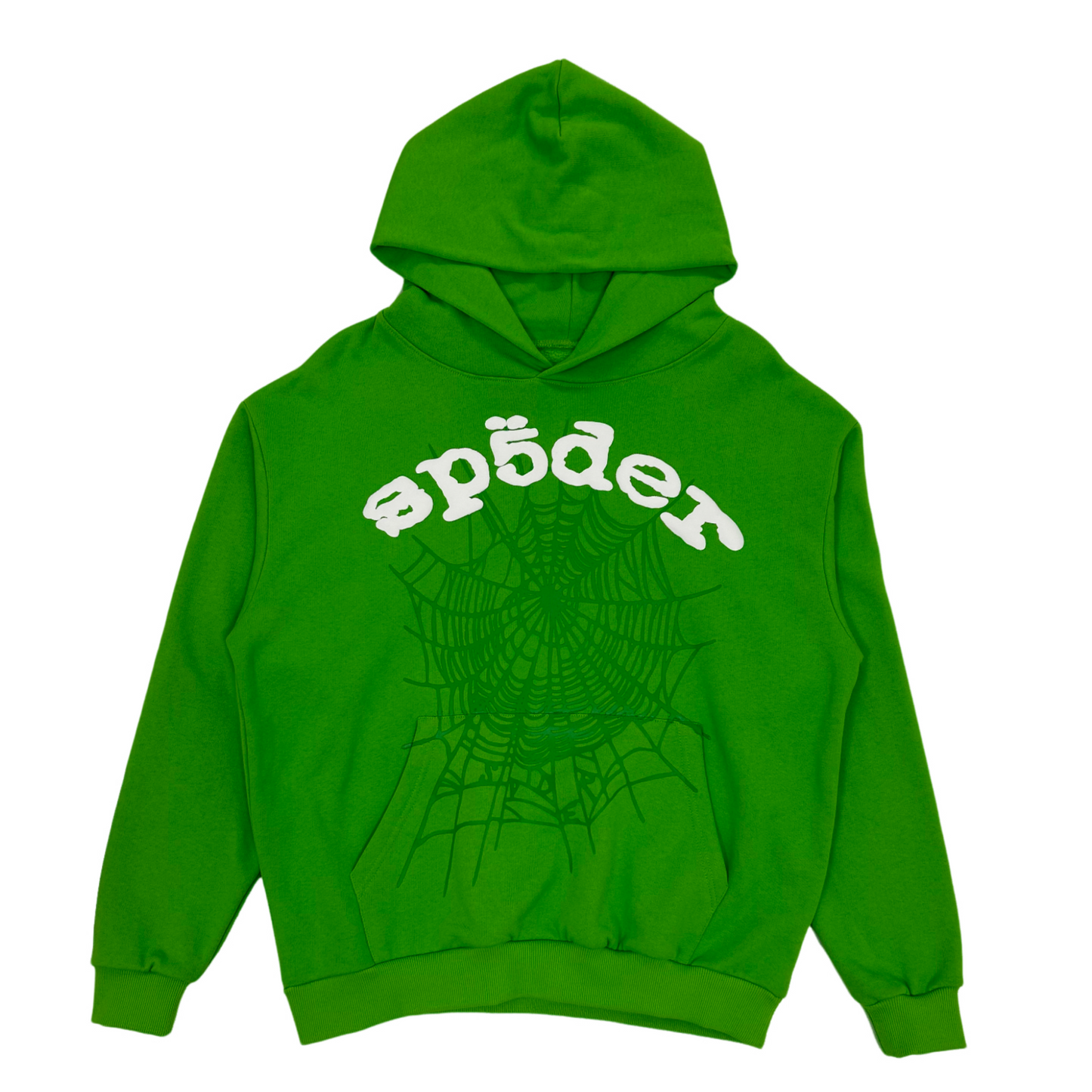 Sp5der Web Hoodie Green