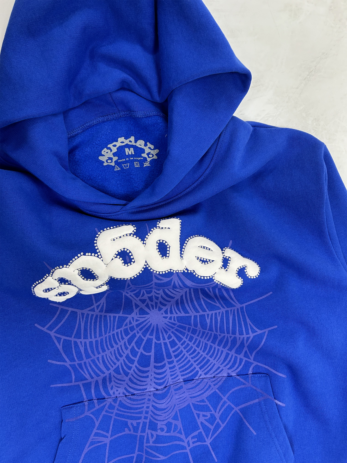 Spider OG Web Hoodie Blue