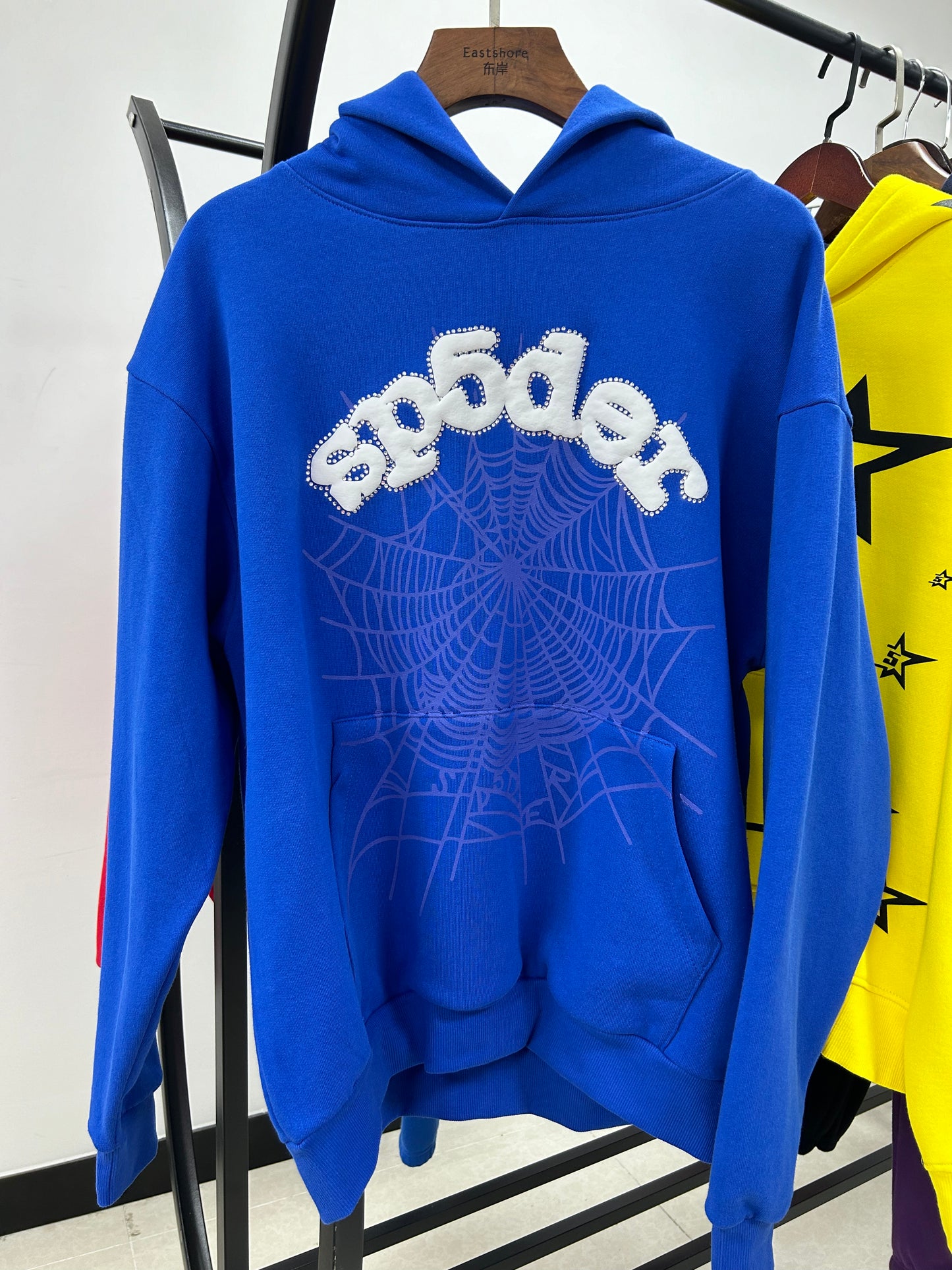 Spider OG Web Hoodie Blue