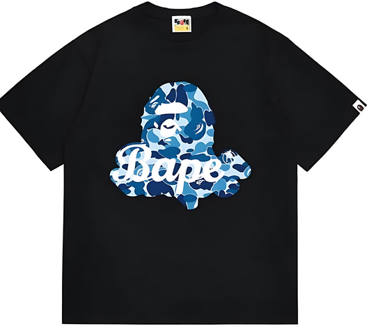 A Bathing Ape ABC CAMO APE HEAD BAPE TEE