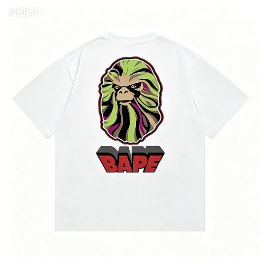 BAPE Ape Head #1 Tee White
