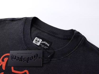 Godspeed Tactical Action Black L/S Tee – Black | Unisex Y2K Oversized Cotton Tee