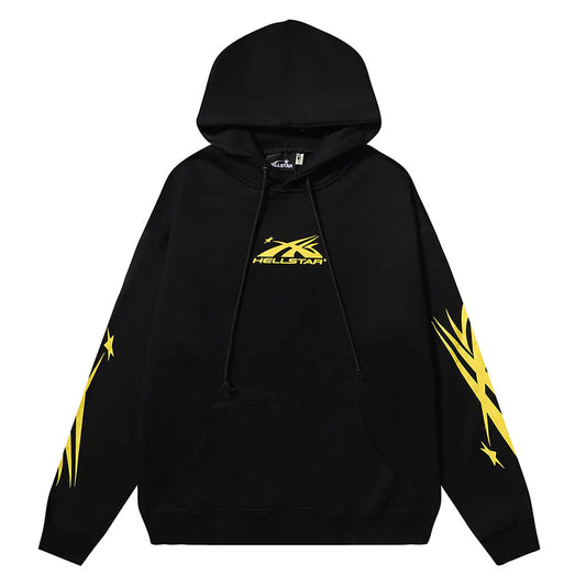 Hellstar Sample Sports Hoodie Black