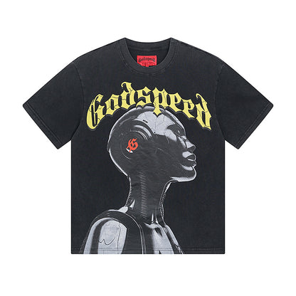 Godspeed Alexa Graphic T-Shirt Black