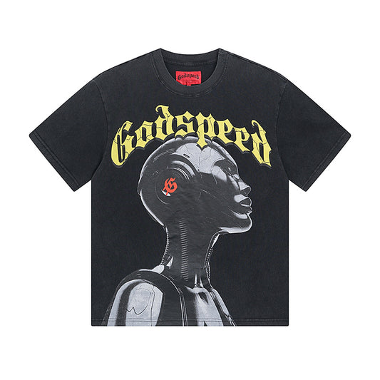 Godspeed Alexa Graphic T-Shirt Black